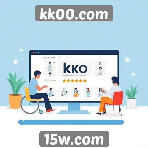 Acessibilidade no site kk00.com é um diferencial importante