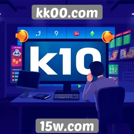 Desempenho do site kk00.com em jogos online
